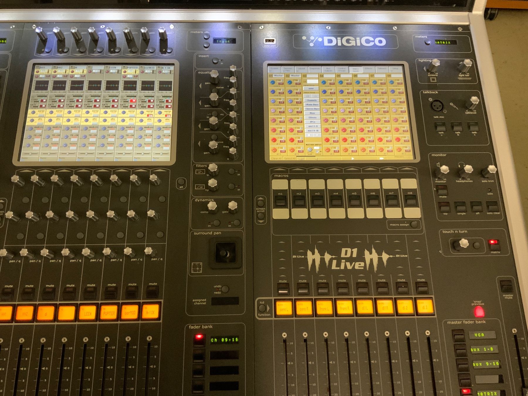Console di mixaggio: Digico D1 Live Professional Digital Audio Console – Usato da Feuerthalen venduto da her_652x 3