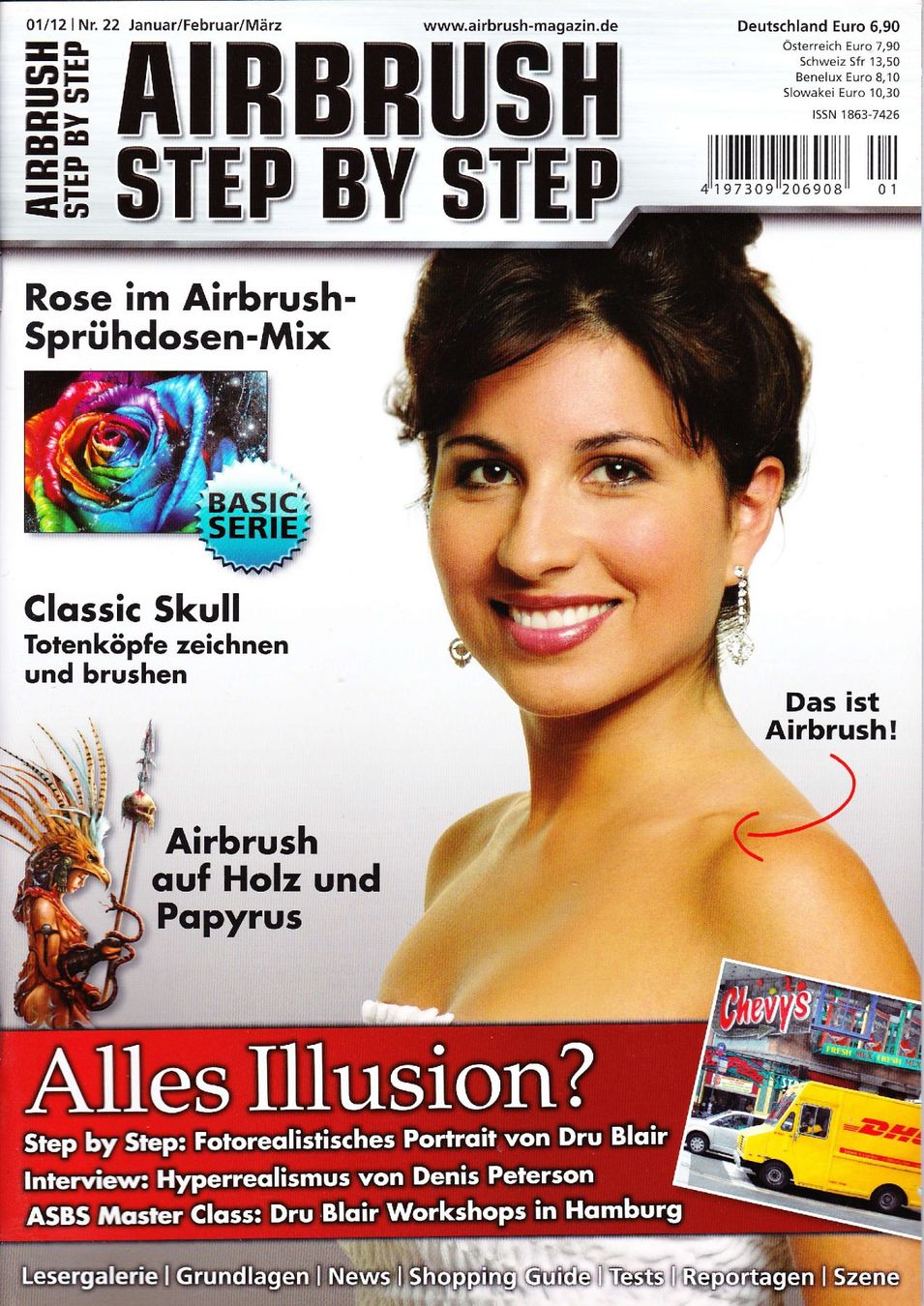 Riviste & Magazine: Airbrush Step by Step 01/12 - Nr. 22 – Nuovo (secondo la descrizione) da Reiden venduto da mirtox