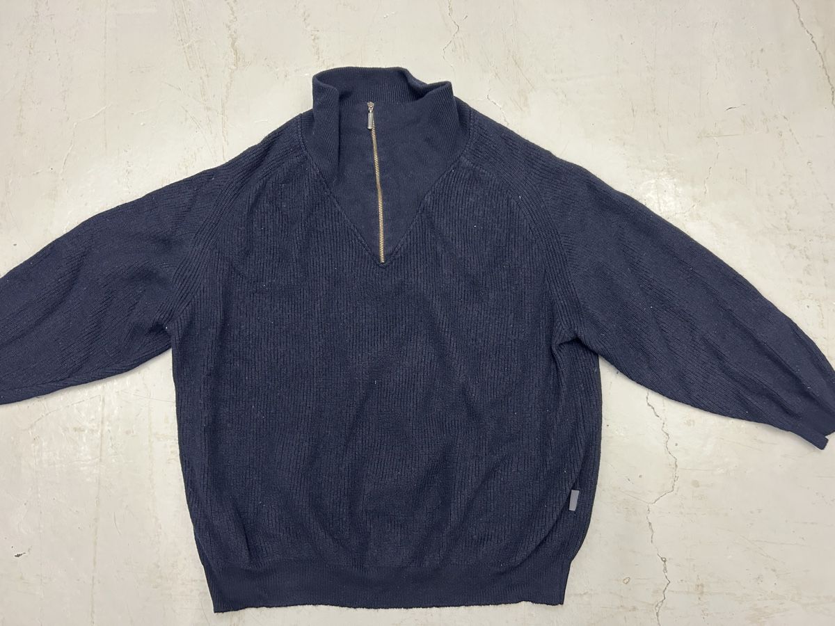 Pullover & Sweatshirts: Maselli Merinowolle Strickpullover, Grösse 50, Dunkelblau – Gebraucht aus Bern von floorball_zoro 1