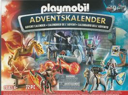 PLAYMOBIL ADVENT CALENDER 70187 LA BATTAGLIA DEI CAVALIERI