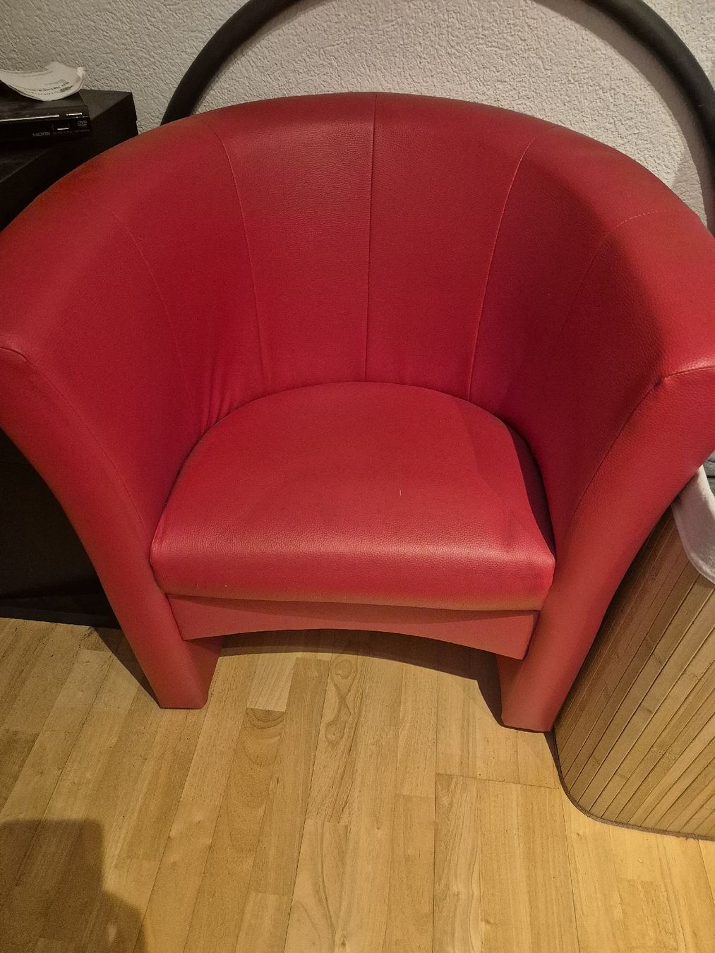 Fauteuils: kunstleder Sessel Rot – D'occasion à Bronschhofen par Shainarose