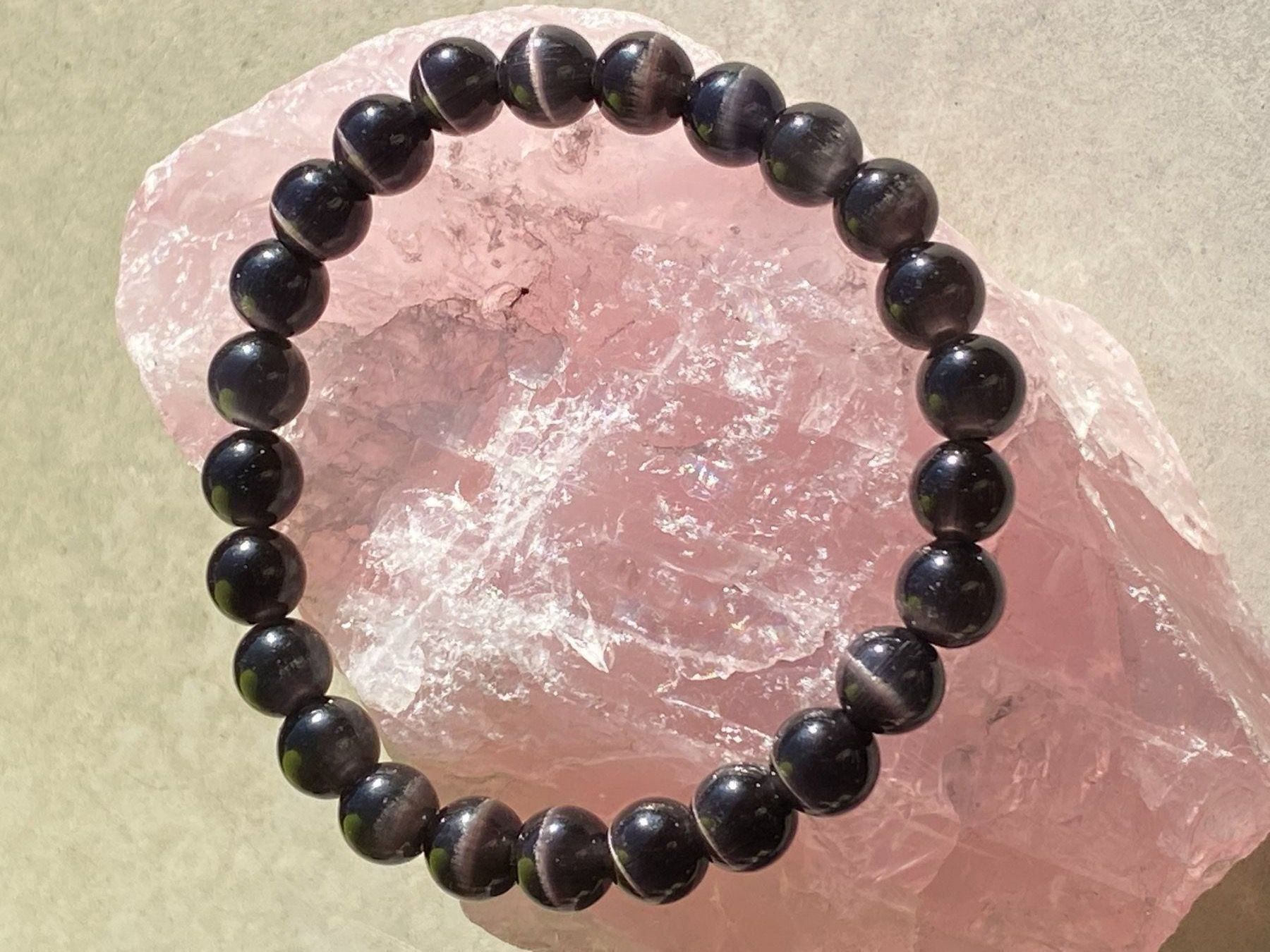 Bracciali & Braccialetti: Armband mit Katzenaugen – Nuovo e nell'imballaggio originale da Matten b. Interlaken venduto da kero71 2