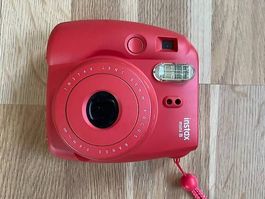 Fujifilm Instax Mini 8 Poloraidkamera Dunkelrosa