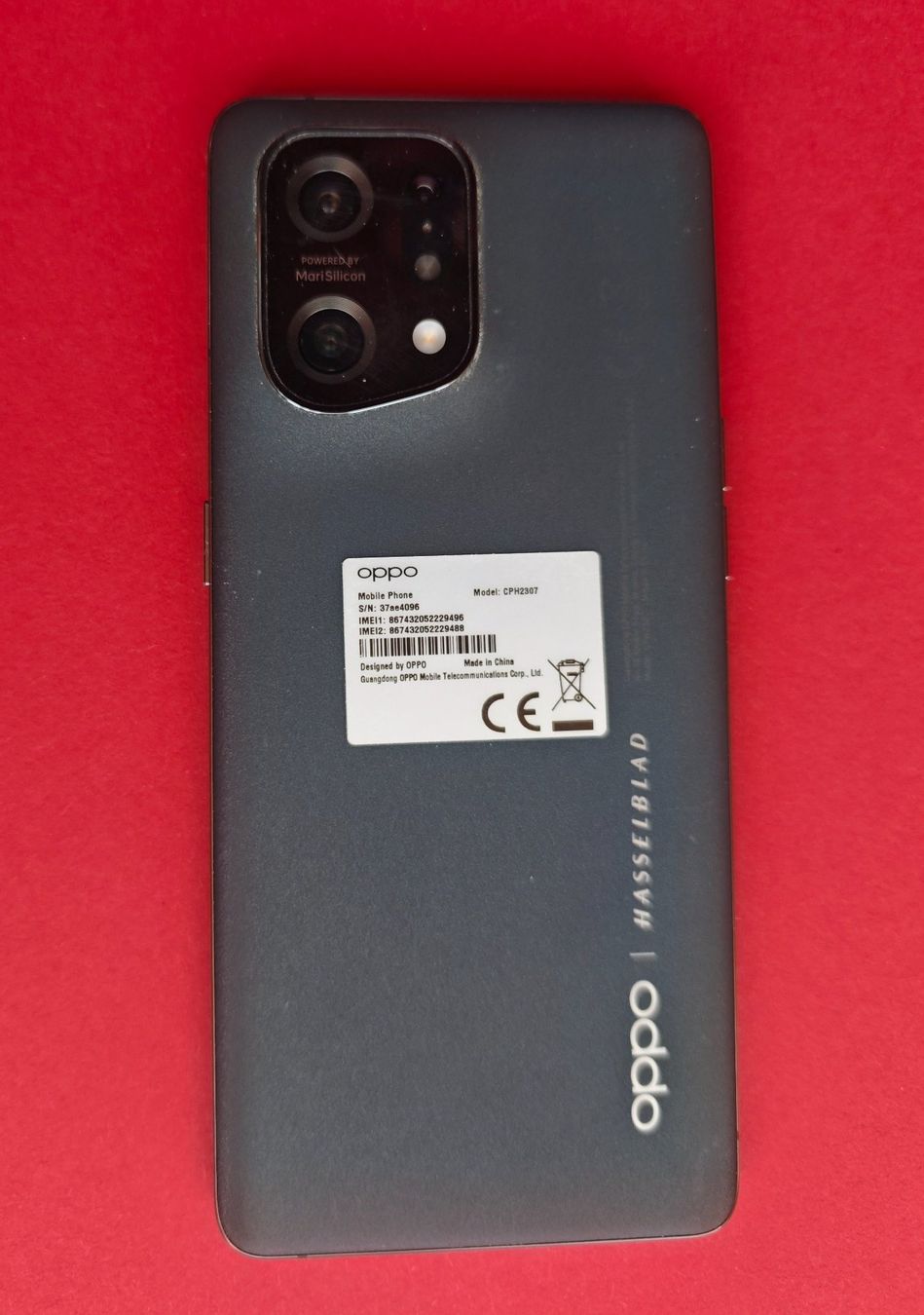 Oppo Portables: OPPO Find X5 5G Black – D'occasion à Gümligen par Pegasus3 1