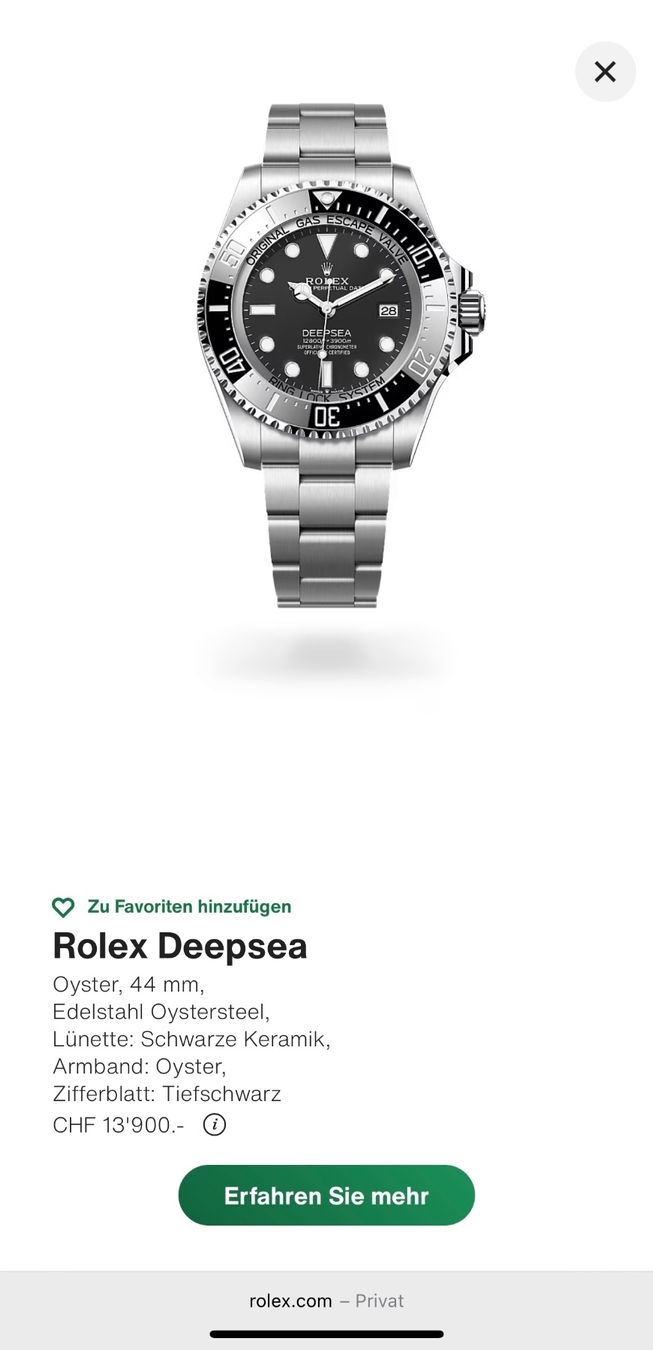 Rolex Orologi: ROLEX Deepsea Fullset 10/2025 Ref: 136660 – Usato da Birsfelden venduto da Mynos 1