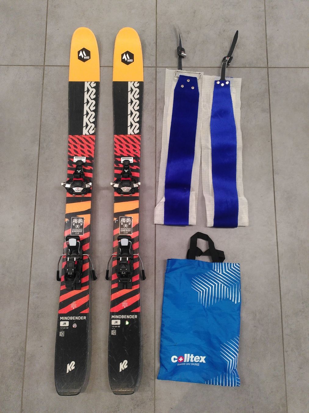 K2 Sci: Skitourenset K2 Mindbender Junior 119cm – Usato da Scuol venduto da Marco-Sport-Scuol