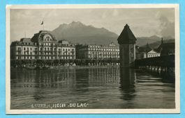 Luzern 1928 - Hotel "Du Lac"