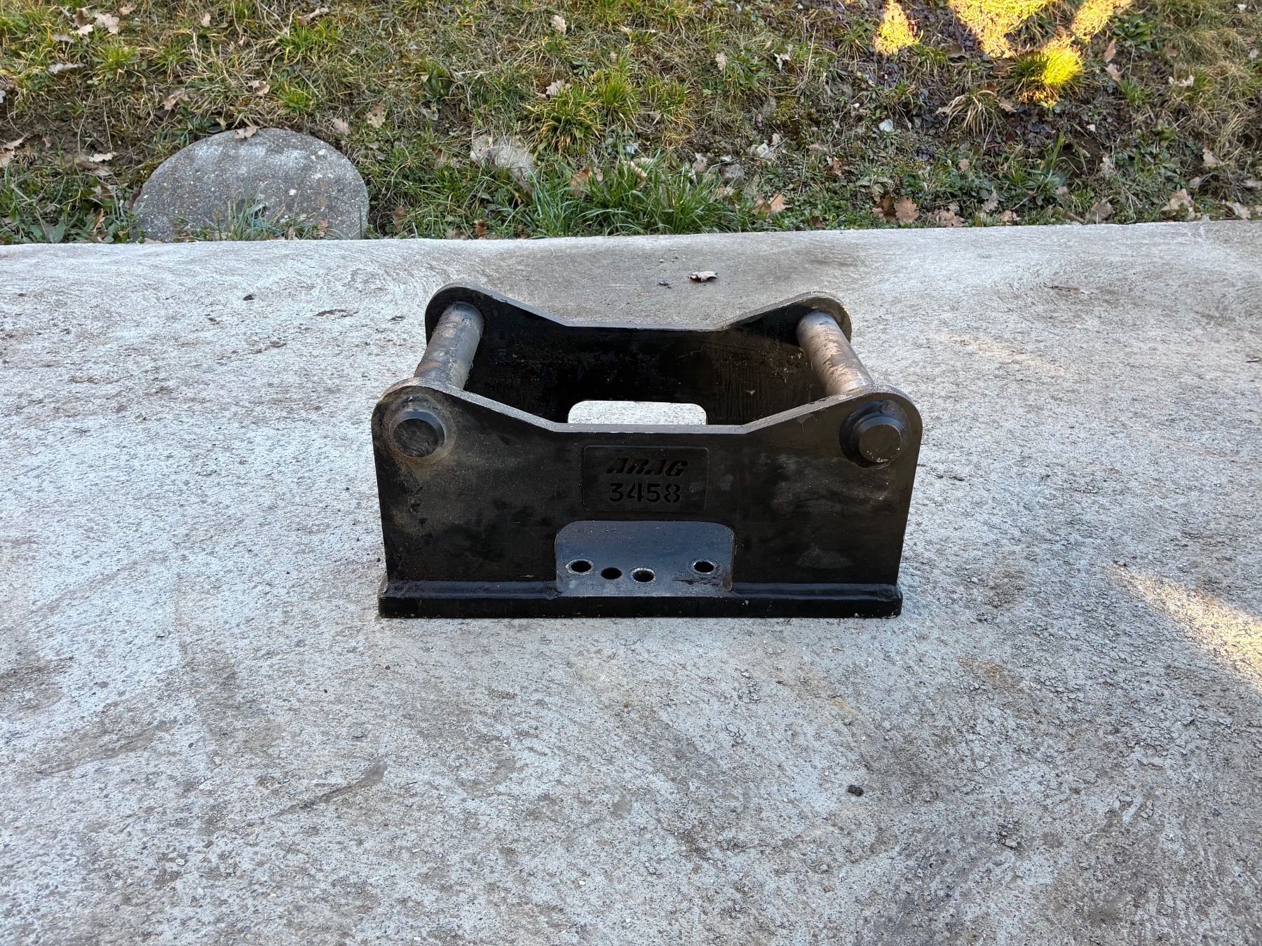 Accessoires tracteur, véhicule agricole: Baggeranbauplatte – D'occasion à Walenstadt par LudwigderZweite
