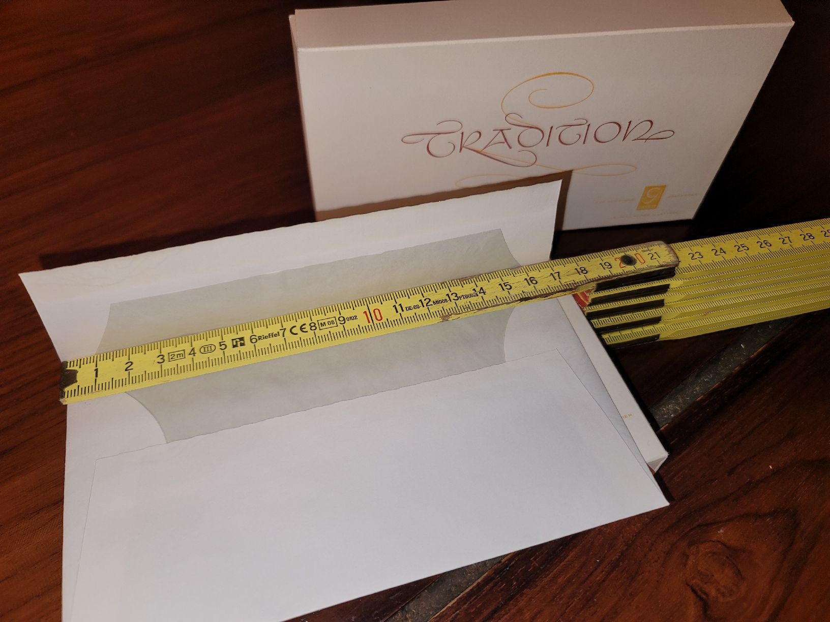 Buste & buste per spedizione: Briefumschläge, Tradition, envelope, couverts, 50x, 17x10 cm – Nuovo e nell'imballaggio originale da Zollikerberg venduto da Nice_Name 8