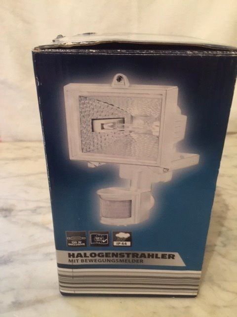 Fari: Halogenstrahler- Bewegungsmelder- Neu! – Nuovo (secondo la descrizione) da Bolligen venduto da Astrophysiker06 3