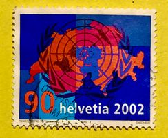 Nr.1059  GESTEMPELT UNO-Beitritt  2002   