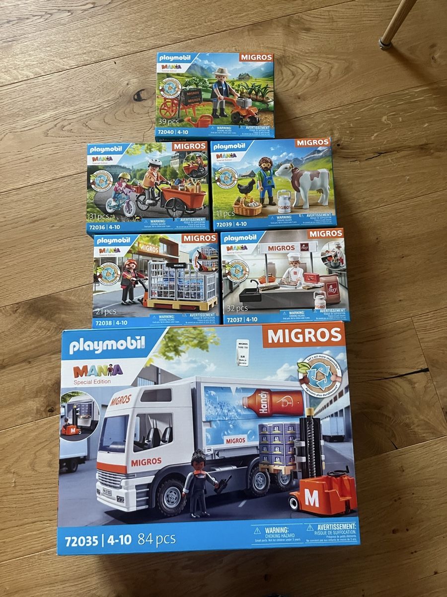 Playmobil Giocattoli: Playmobil Migro Lastwagen  – Nuovo e nell'imballaggio originale da Leutwil venduto da Nadin1992