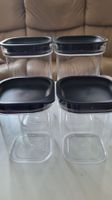 4 boîtes de rangement 1.6 L. 2 x   2.5 L 2 x