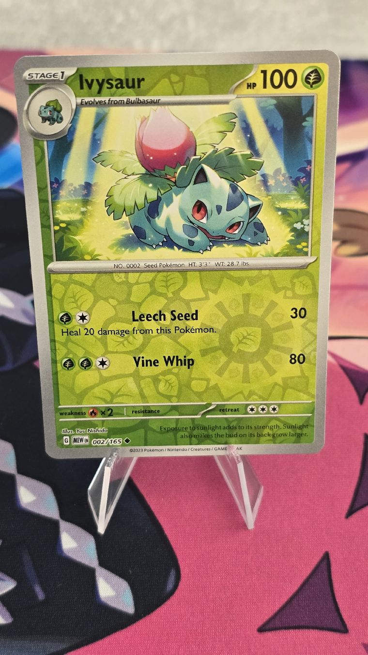 Pokémon Carte collezionabili: Pokémon Karte Ivysaur – Nuovo (secondo la descrizione) da Mägenwil venduto da sam_5q7h