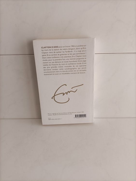 Libri: Clapton par Eric Clapton / Buchet - Chastel 2007 – Usato da crans montana venduto da AB3963 1