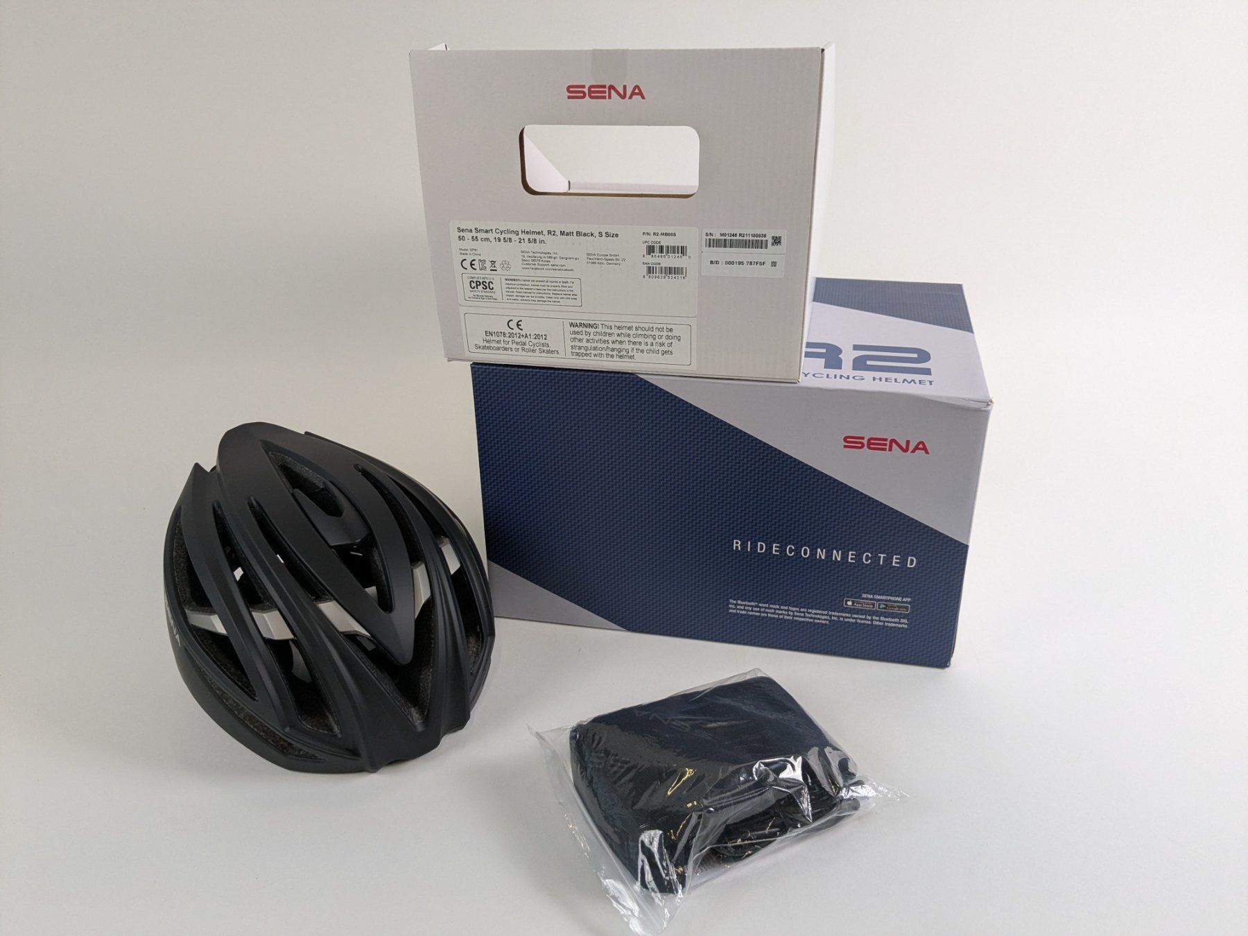 Sena Helme: SENA R2 Strassen-Velohelm Gr. S – Neu (gemäss Beschreibung) aus Dintikon von Restwert_Dintikon