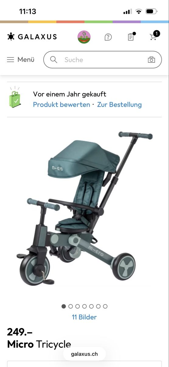 Micro Fahrzeuge für Kinder: Micro Trycicle – Neu (gemäss Beschreibung) aus Küsnacht ZH von rokito86 2