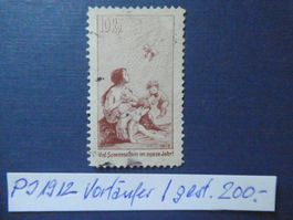 PJ 1912 Vorläufer I gestempelt