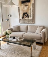 Canapé beige confortable ikea karlstad