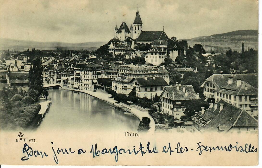 Ansichtskarten: Thun  1914 – Gebraucht aus Hochdorf von Ziegel-16