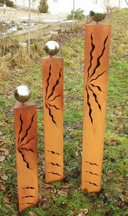 Saulen Aus Rost