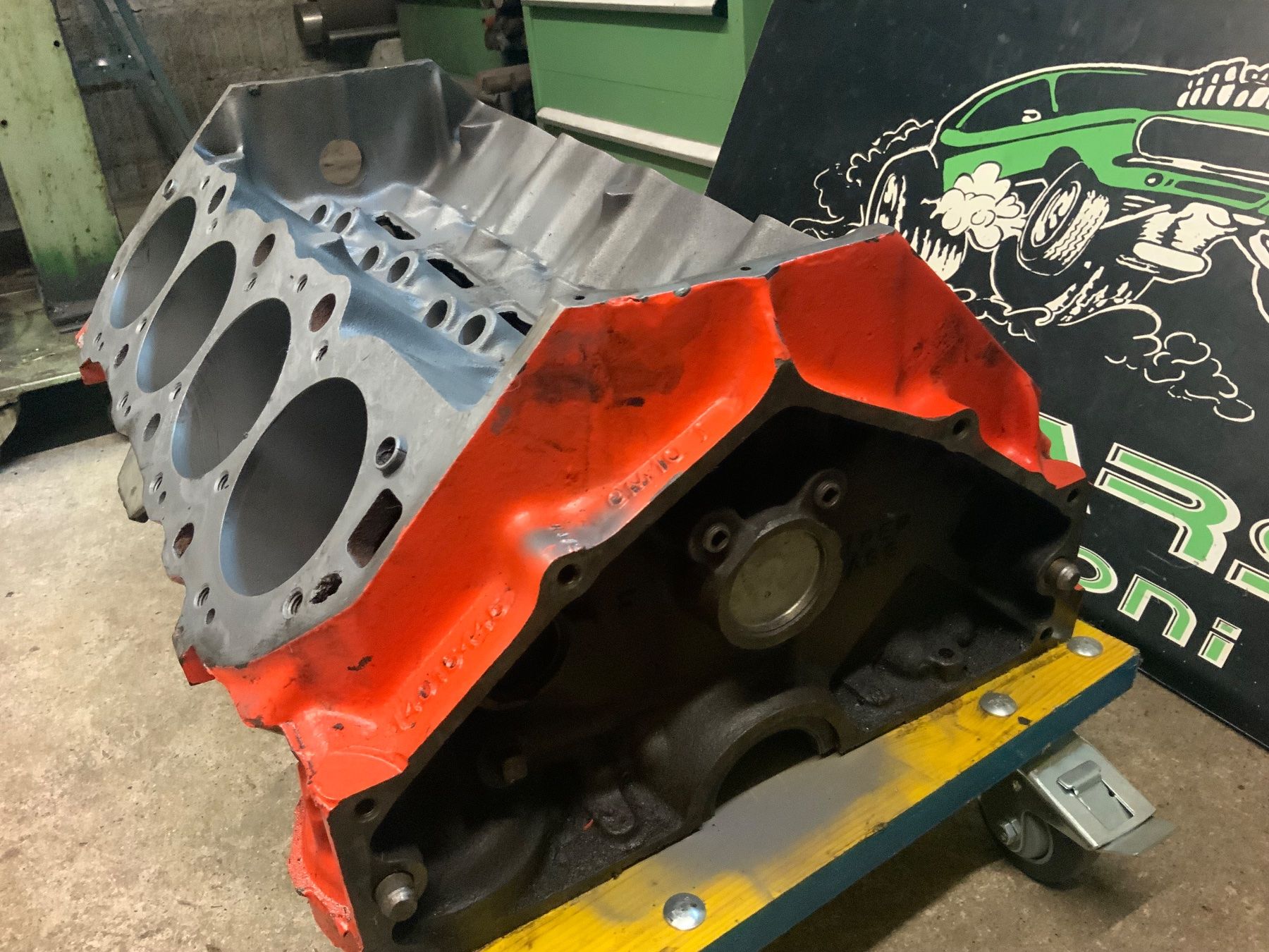 Chevy V8 Motor Gebraucht