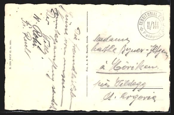 Cartoline postali: AK Biasca, Ponte S. Petronilla – Usato da Berlin venduto da bartko-reher 1