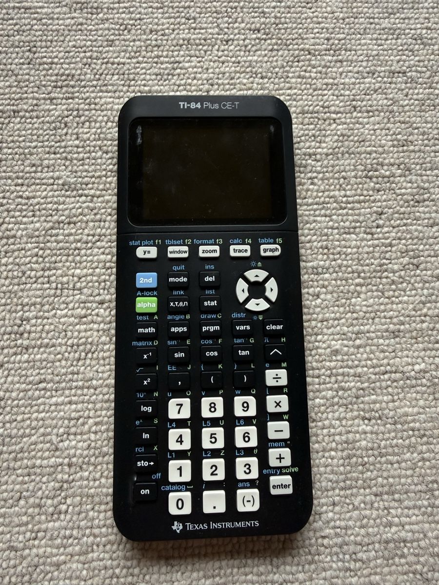Texas Instruments Taschenrechner:  TI-84 Plus CE-T Taschenrechner – Gebraucht aus Davos Glaris von noa_59j8 1