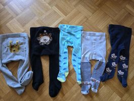 5er Paket Strumpfhosen Baby Strümpfe 62 68