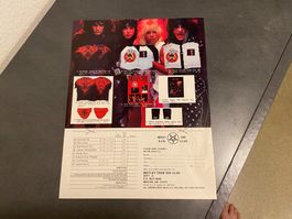 Mötley Crüe - Theatre Of Pain Orderform
