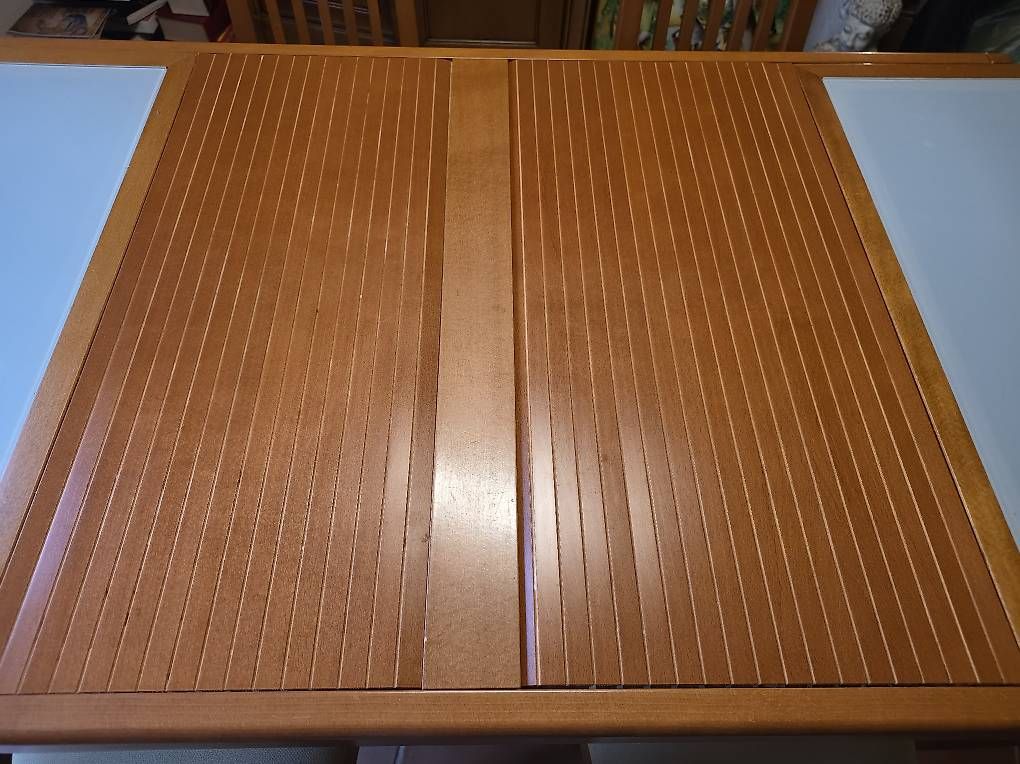 Calligaris Set di tavolo e panche: Table à rallonge  Calligaris + 6 Chaises – Usato da Chavannes-le-Chêne venduto da Flovw 4