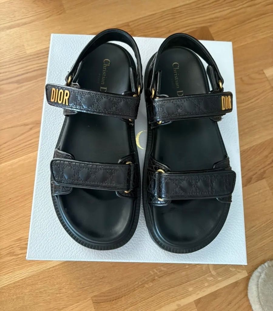 Dior Scarpe da donna: Dior Sandalen, Gr, 40, schwarz – Nuovo (secondo la descrizione) da Triesen venduto da atos87 1