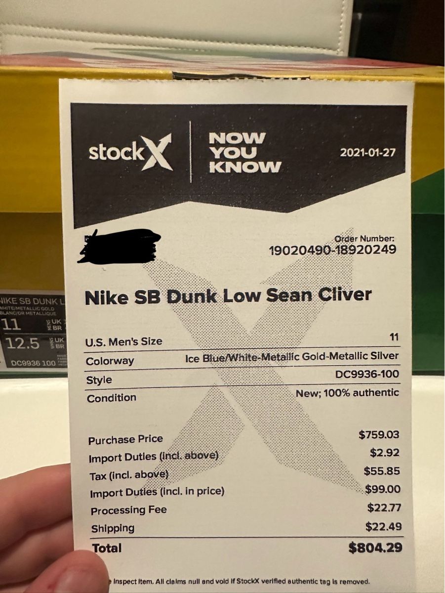 Scarpe da uomo: Nike SB Dunk Low Sean Cliver – Nuovo e nell'imballaggio originale da Bissone venduto da matti2301 4