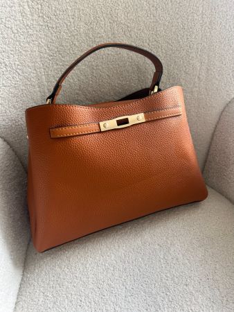 Damen Handtasche braun Lederoptik neu mit Etikett