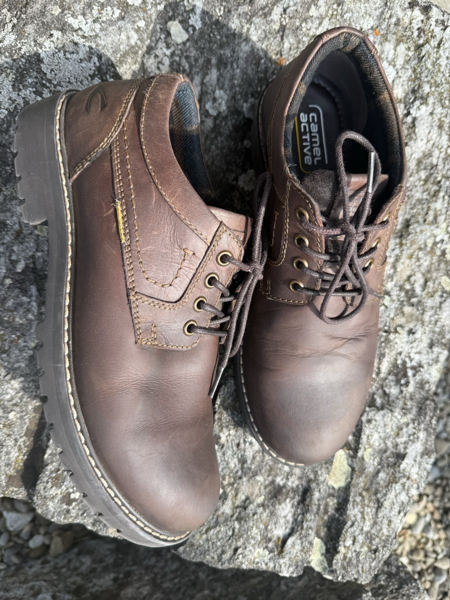 Camel Chaussures hommes: CAMEL ACTIVE HERREN LEDERSCHUHE – D'occasion à Kölliken par deleina 1