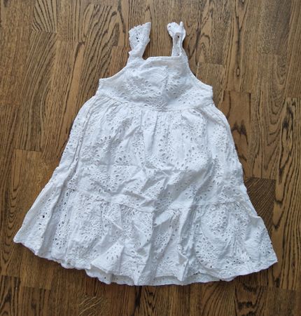 Sfera Sommerkleid Weiss Gr. 116-122cm, Spitze
