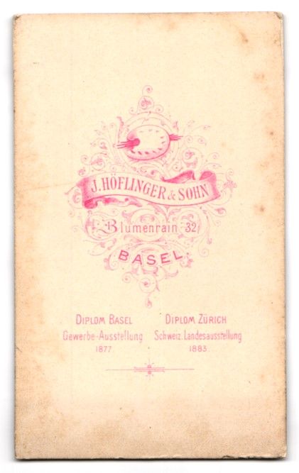 Fotografie &  Plakate: Fotografie J. Höflinger, Sohn, Basel, B – Gebraucht aus Berlin von bartko-reher 1