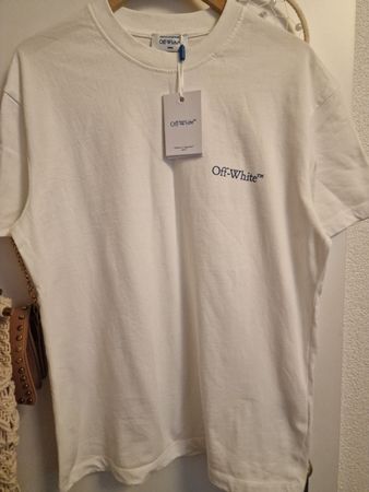 Off-White T-Shirt weiss Grösse M mit Etikett