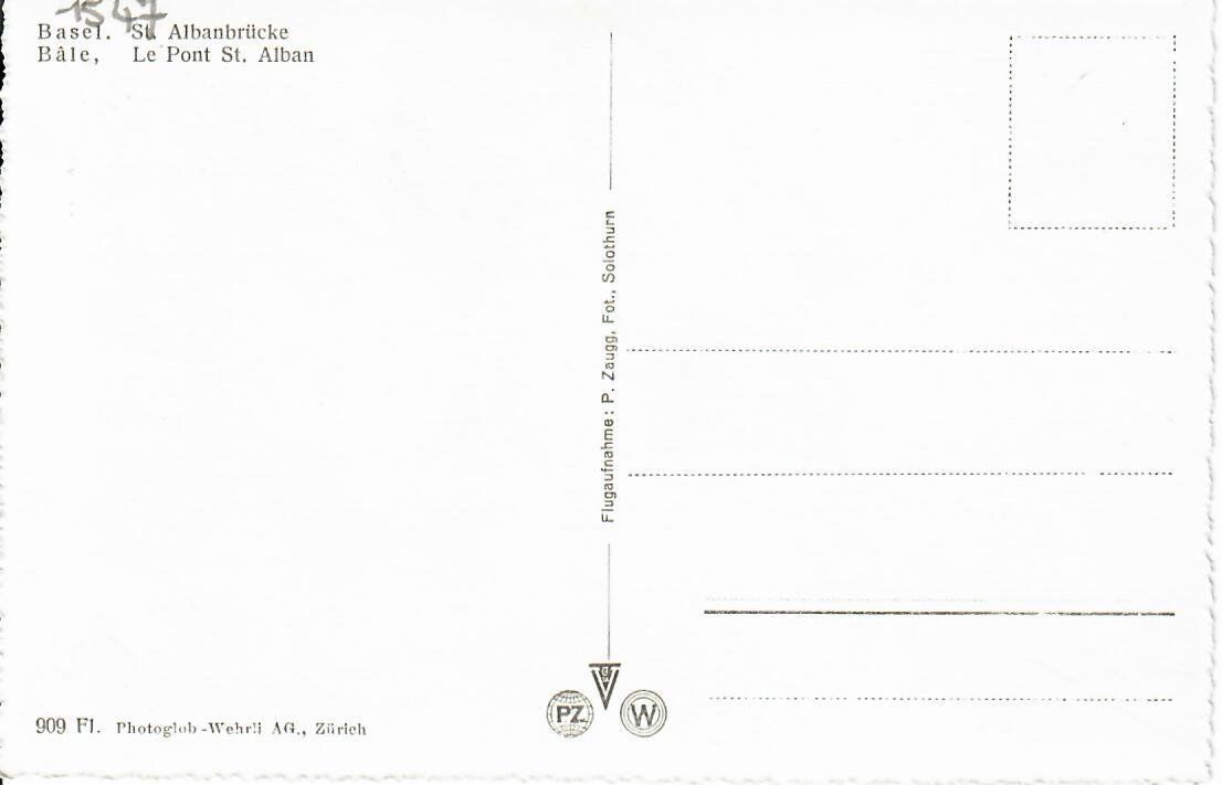Cartoline postali: Basel – Usato da Hochdorf venduto da Ziegel-16 1