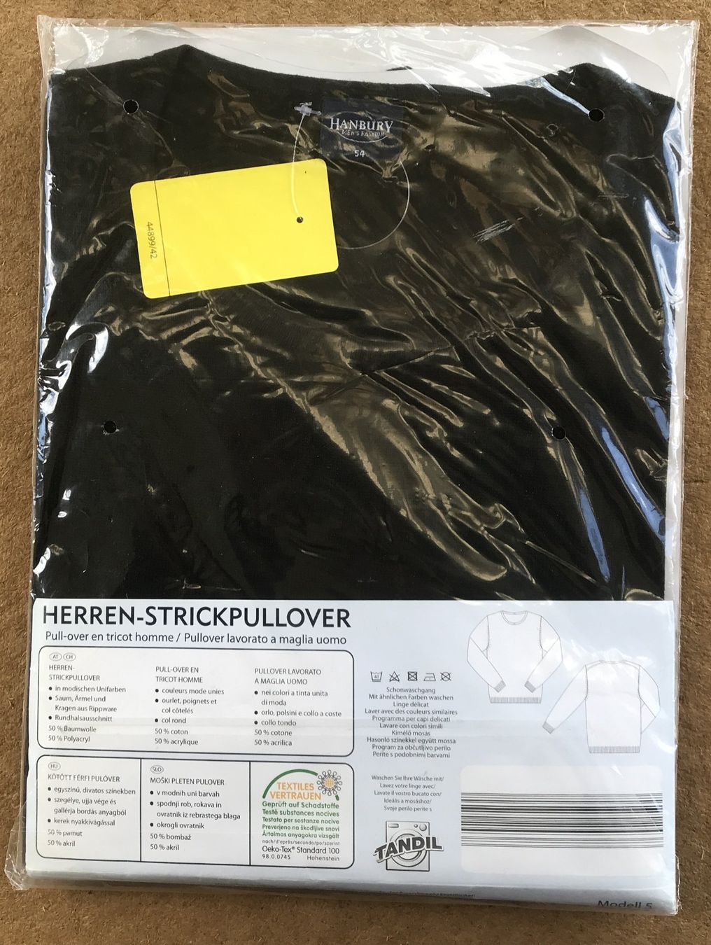 Maglioni & Felpe: HERREN-STRICKPULLOVER NEU UND ORIGINALVERPACKT – Nuovo e nell'imballaggio originale da Ostermundigen venduto da crazy-horse-1840 5