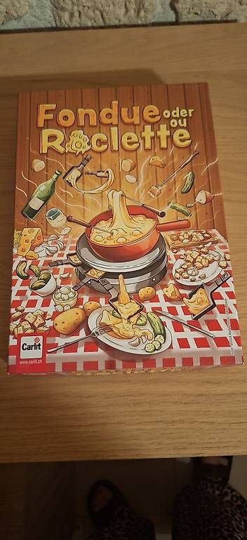 Carlit Giochi: Jeu Fondue ou raclette neuf – Nuovo (secondo la descrizione) da La Chaux-de-Fonds venduto da kellina