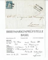 STRUBEL <526> 10RP 23F(B1m) > LOCARNO BEFUND