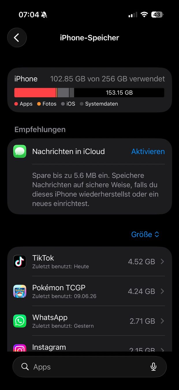 Apple Telefoni cellulari / Smartphones: Iphone 17, weiss, 256 gb – Usato da Chur venduto da Pascal_gk 1