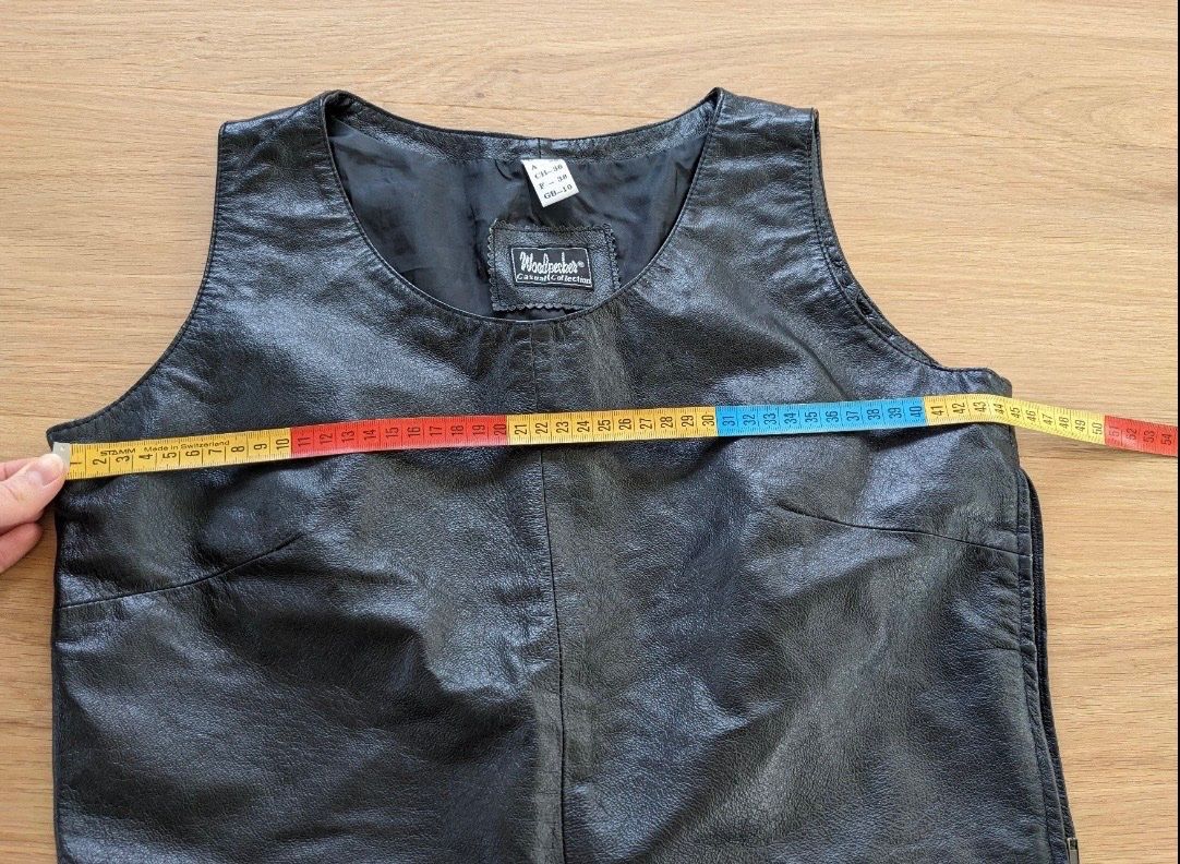 Gilet & Giacche: Woodpecker Lederweste mit Fransen Gr. 36 – Usato da Root venduto da ammanem 6