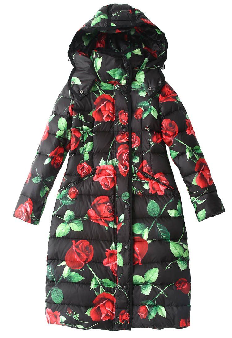 Cappotti: Steppmantel NEU mit Rosen Gr 40/42 – Nuovo e nell'imballaggio originale da Wettswil venduto da the_jr6l 2