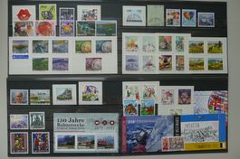 2022: Jahresserie mit ET-Halbmond-Stempel Postpreis: 70.-+