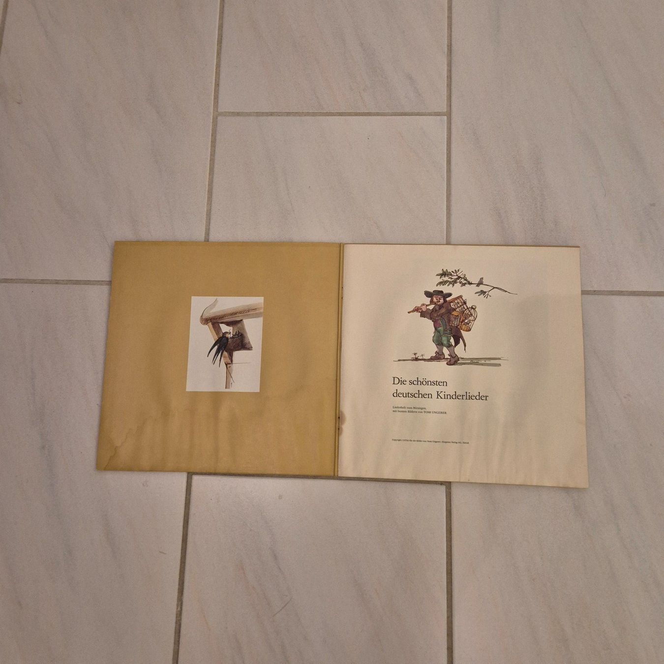 Schallplatten: Das grosse Kinderbuch Toni Ungerer mit Schallplatte – Defekt aus Arni AG von kurtrmeier 1