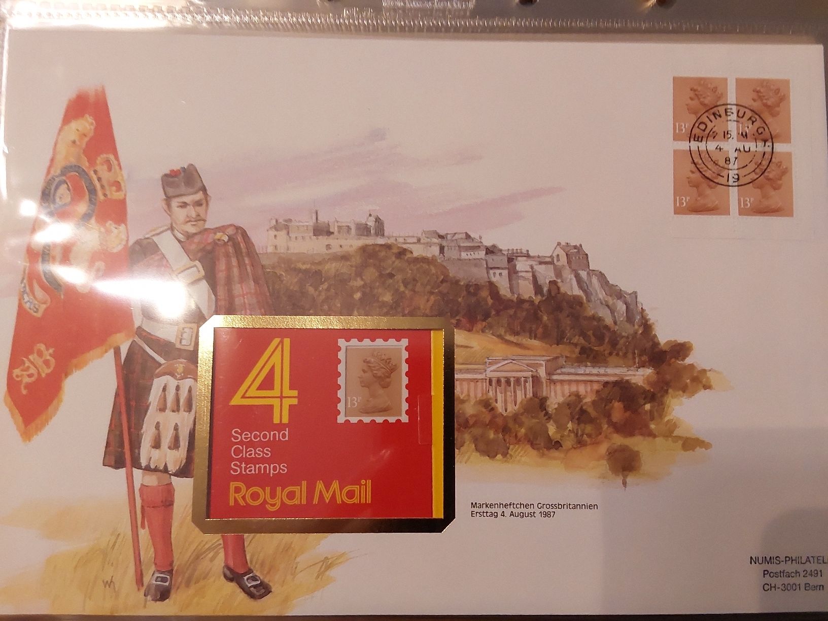 Philswiss Alben: Markenheftchen Album 86, 87 – Gebraucht aus St. Gallen von aha_2prr 8