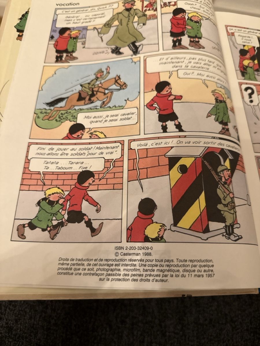 Fumetti: BD QUICK & FLUPKE - CATASTROPHE - ÉDITION ORIGINALE 1988 – Nuovo (secondo la descrizione) da Genève venduto da Emorejac 3