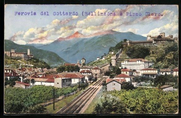 Cartes postales: AK Bellinzona, Panorama e Pizzo-Claro – D'occasion à Berlin par bartko-reher